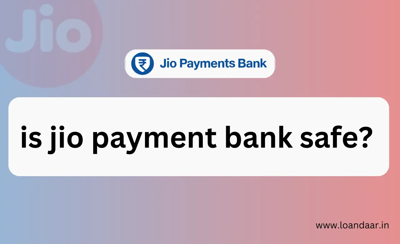 is jio payment bank safe